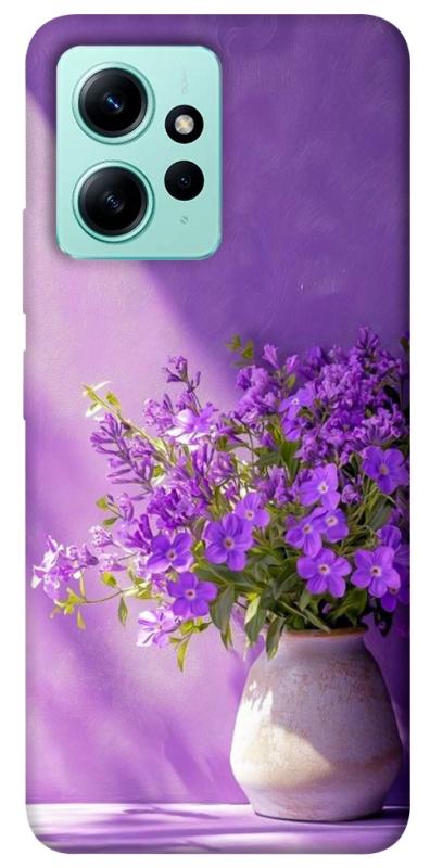 Чехол itsPrint Vase with flowers для Xiaomi Redmi Note 12 4G, цветы, купить оптом с доставкой