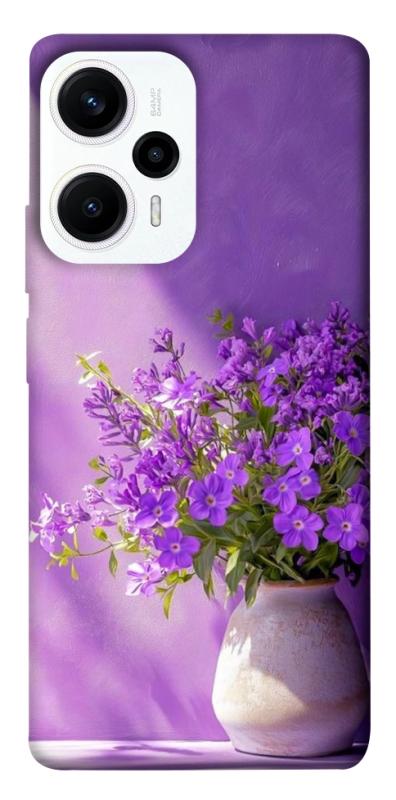 Чехол itsPrint Vase with flowers для Xiaomi Poco F5 / Note 12 Turbo, цветы, купить оптом с доставкой