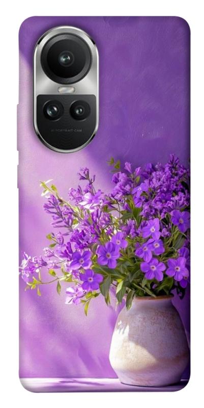 Чехол itsPrint Vase with flowers для Oppo Reno 10, цветы, купить оптом с доставкой