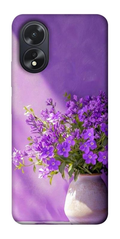 Чехол itsPrint Vase with flowers для Oppo A38, цветы, купить оптом с доставкой