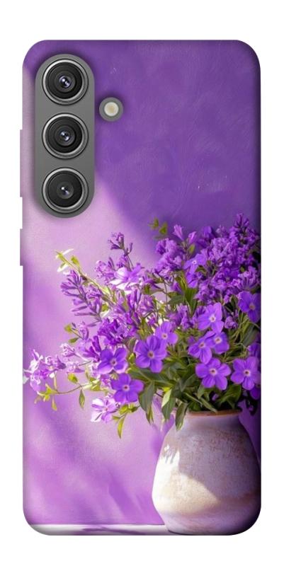 Чехол itsPrint Vase with flowers для Samsung Galaxy S24+, цветы, купить оптом с доставкой