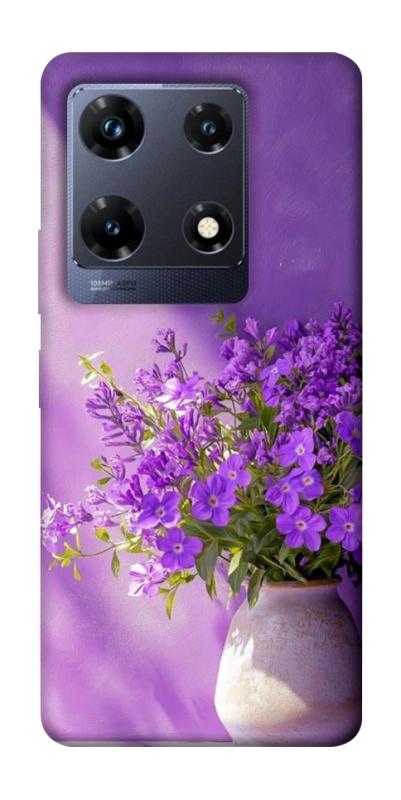 Чехол itsPrint Vase with flowers для Infinix Note 30 Pro, цветы, купить оптом с доставкой