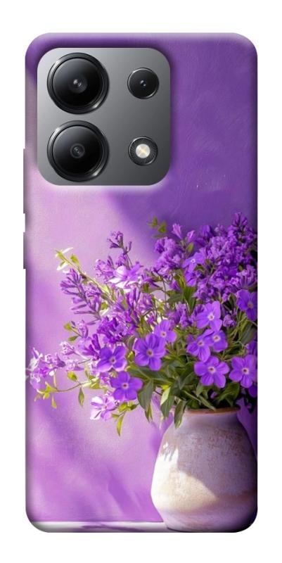 Чехол itsPrint Vase with flowers для Xiaomi Redmi Note 13 4G, цветы, купить оптом с доставкой