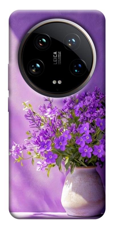 Чехол itsPrint Vase with flowers для Xiaomi 14 Ultra, цветы, купить оптом с доставкой