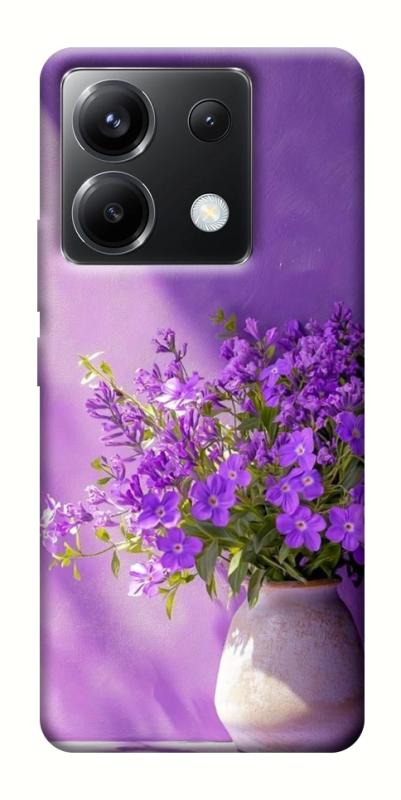Чехол itsPrint Vase with flowers для Xiaomi Poco X6, цветы, купить оптом с доставкой