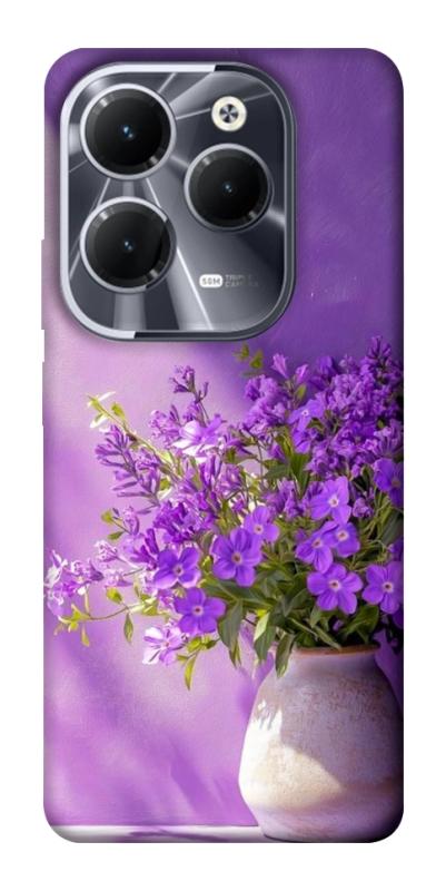 Чехол itsPrint Vase with flowers для Infinix Hot 40, цветы, купить оптом с доставкой