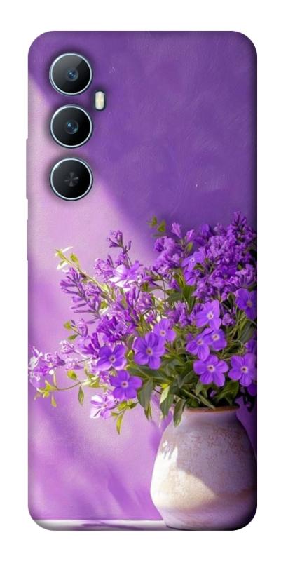 Чехол itsPrint Vase with flowers для Realme C65 4G, цветы, купить оптом с доставкой