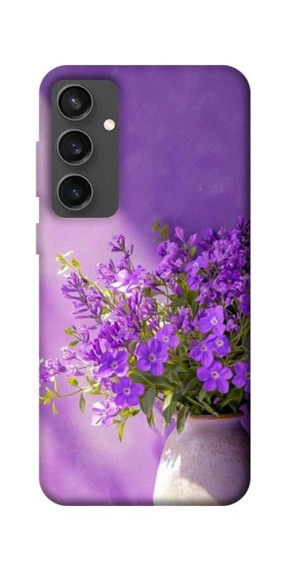 Чехол itsPrint Vase with flowers для Samsung Galaxy S24 FE, цветы, купить оптом с доставкой