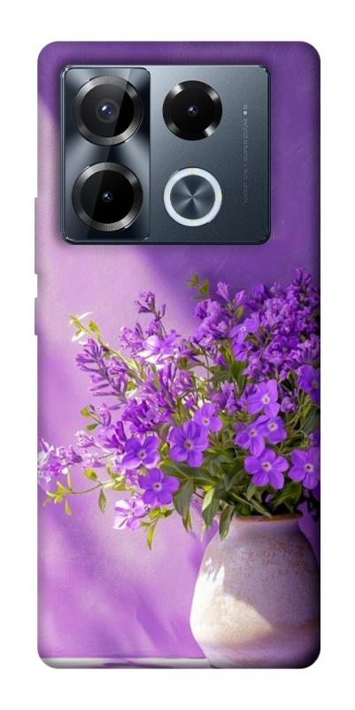 Чехол itsPrint Vase with flowers для Infinix Note 40 Pro 4G, цветы, купить оптом с доставкой