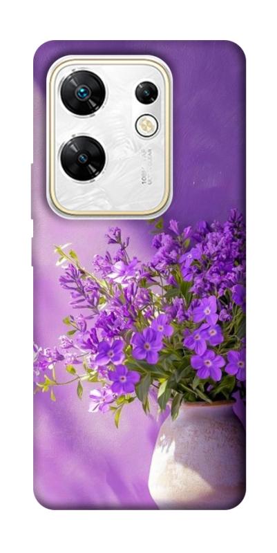 Чехол itsPrint Vase with flowers для Infinix Zero 30 4G, цветы, купить оптом с доставкой