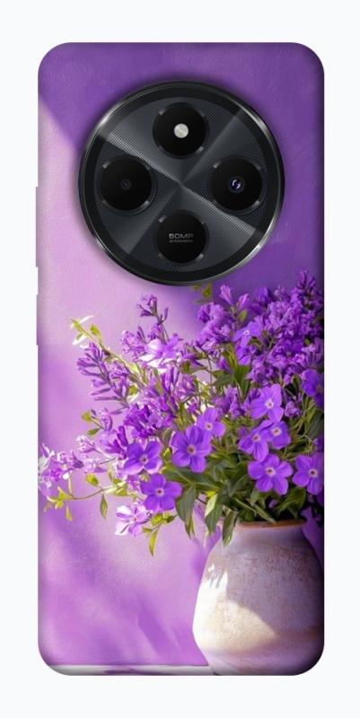 Чехол itsPrint Vase with flowers для Xiaomi Redmi 14C / Poco C75, цветы, купить оптом с доставкой
