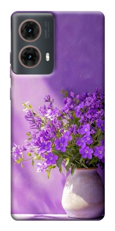 Чехол itsPrint Vase with flowers для Motorola Moto G85, цветы, купить оптом с доставкой