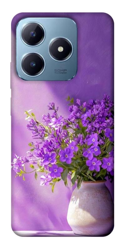 Чехол itsPrint Vase with flowers для Realme C63 4G, цветы, купить оптом с доставкой