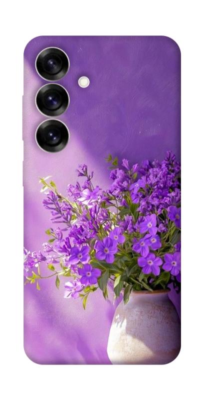 Чехол itsPrint Vase with flowers для Samsung Galaxy S25, цветы, купить оптом с доставкой