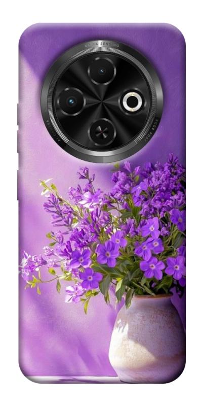 Чохол itsPrint Vase with flowers для TECNO Spark 30C, квіти, купити оптом з доставкою