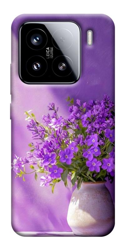 Чехол itsPrint Vase with flowers для Xiaomi 15, цветы, купить оптом с доставкой