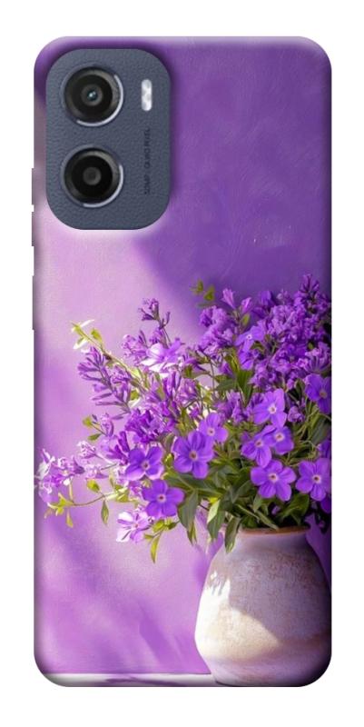 Чехол itsPrint Vase with flowers для Motorola Moto G05, цветы, купить оптом с доставкой