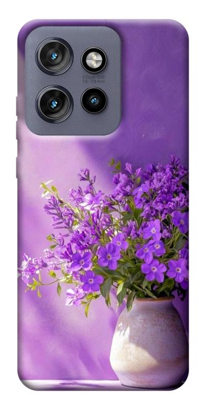 Чехол itsPrint Vase with flowers для Motorola Edge 50 Neo, цветы, купить оптом с доставкой