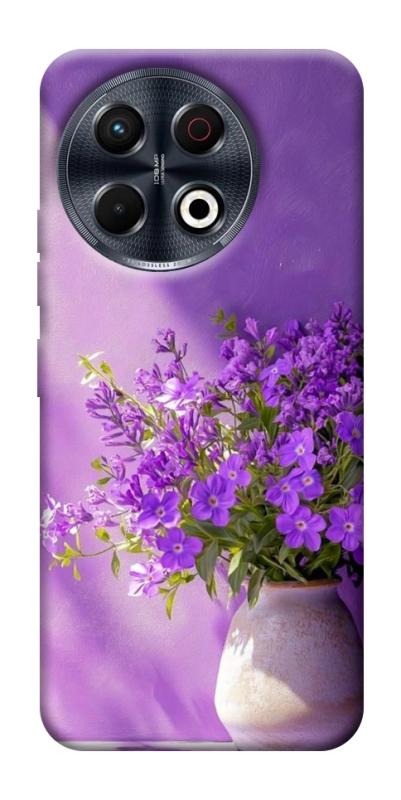 Чехол itsPrint Vase with flowers для TECNO Spark 30 Pro (KL7), цветы, купить оптом с доставкой
