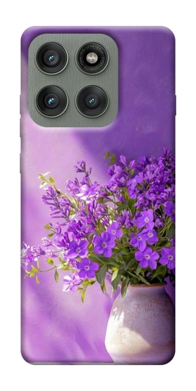 Чехол itsPrint Vase with flowers для Motorola Edge 60 Pro, цветы, купить оптом с доставкой