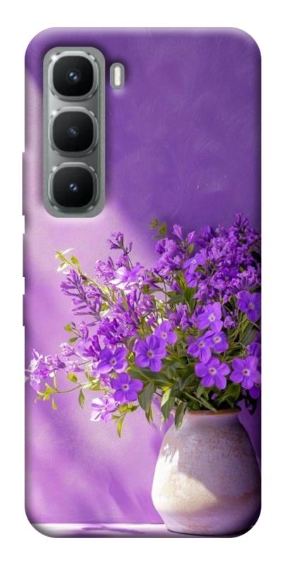 Чехол itsPrint Vase with flowers для Infinix Hot 60 Pro, цветы, купить оптом с доставкой