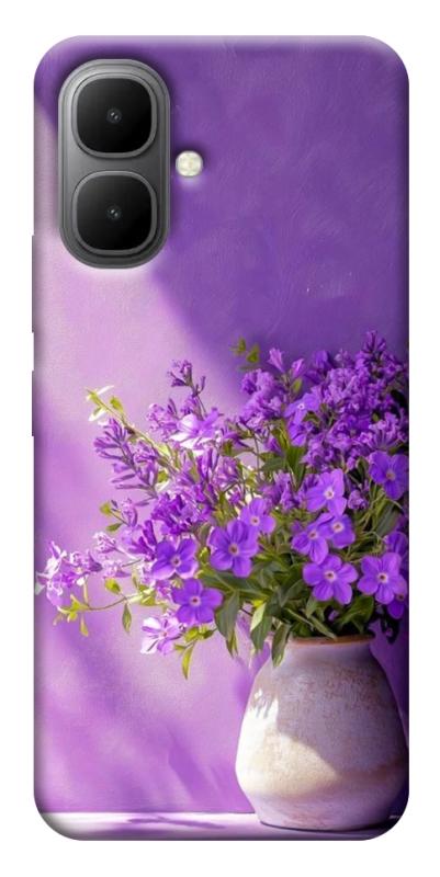 Чехол itsPrint Vase with flowers для Infinix Smart 10, цветы, купить оптом с доставкой