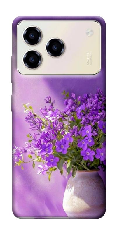 Чехол itsPrint Vase with flowers для ZTE Blade A76, цветы, купить оптом с доставкой