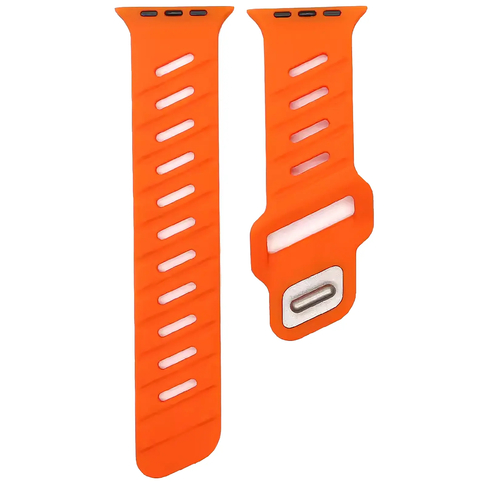 Ремешок Urban для Apple Watch 42(ser.1-3)/44/45/46/49mm, Orange 1, Силикон (TPU), купить оптом с доставкой