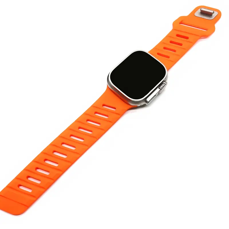 Ремешок Urban для Apple Watch 42(ser.1-3)/44/45/46/49mm, Orange 4, Силикон (TPU), купить оптом с доставкой
