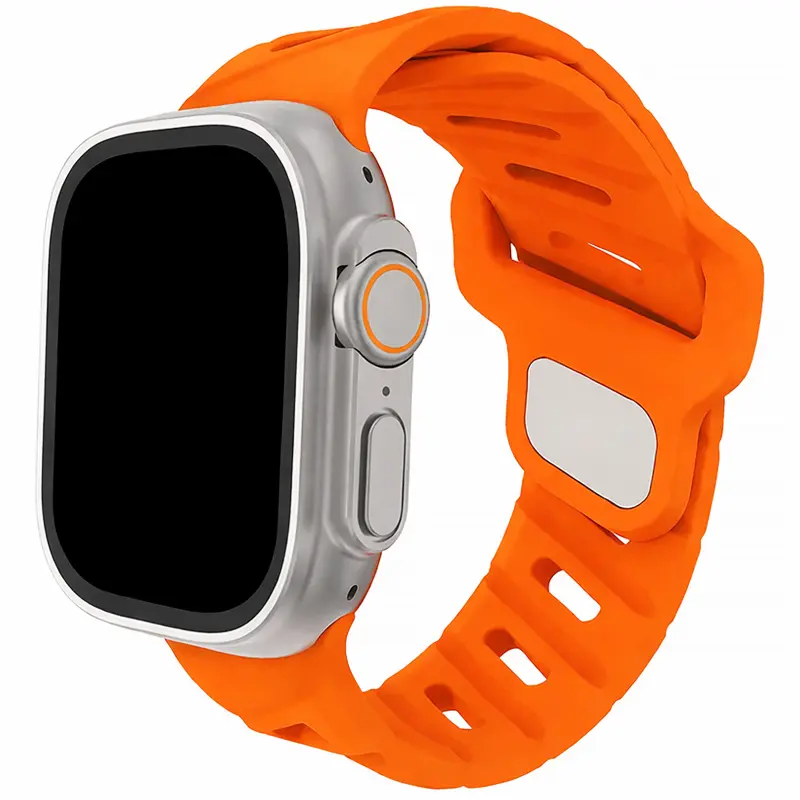 Ремешок Urban для Apple Watch 42(ser.1-3)/44/45/46/49mm, Orange 5, Силикон (TPU), купить оптом с доставкой