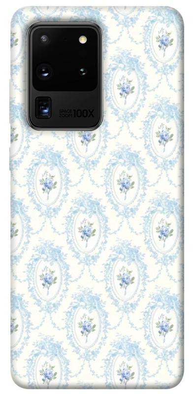 Чехол itsPrint Голубая классика для Samsung Galaxy S20 Ultra, паттерн, купить оптом с доставкой