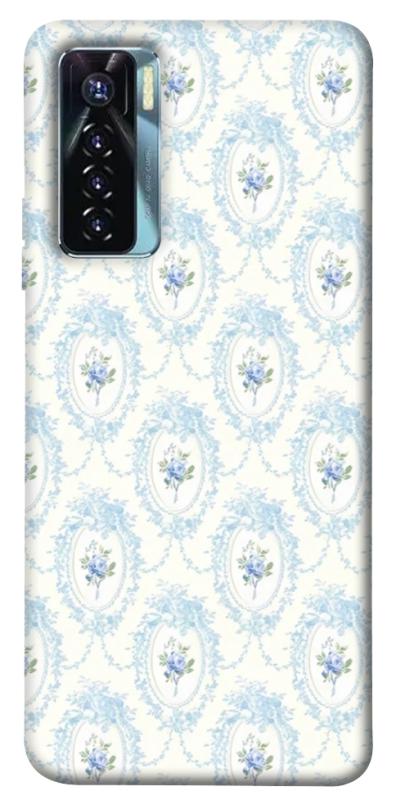 Чехол itsPrint Голубая классика для TECNO Camon 17 Pro, паттерн, купить оптом с доставкой