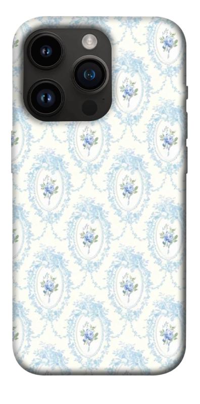 Чехол itsPrint Голубая классика для Apple iPhone 14 Pro (6.1"), паттерн, купить оптом с доставкой