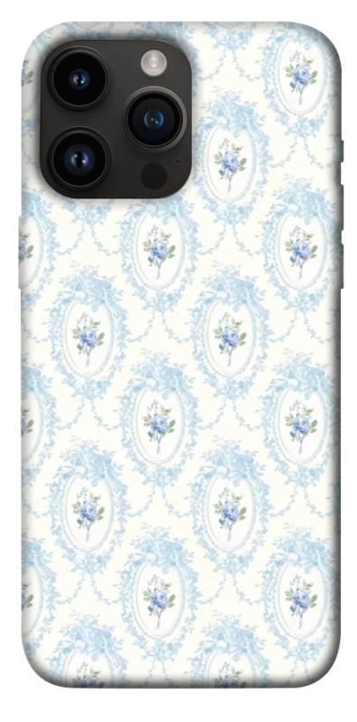Чехол itsPrint Голубая классика для Apple iPhone 14 Pro Max (6.7"), паттерн, купить оптом с доставкой