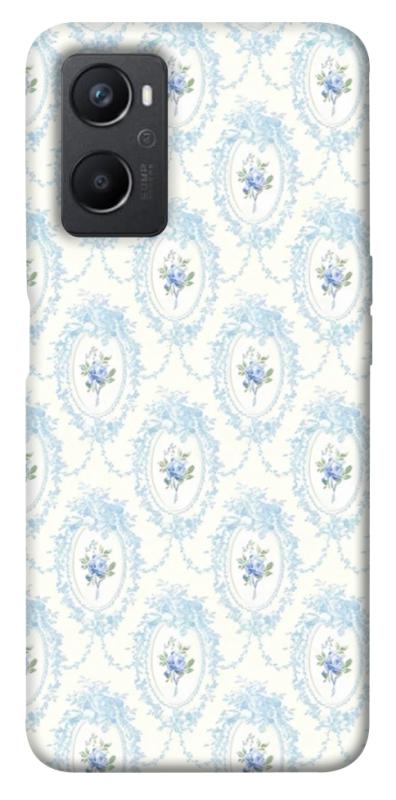 Чехол itsPrint Голубая классика для Oppo A96, паттерн, купить оптом с доставкой