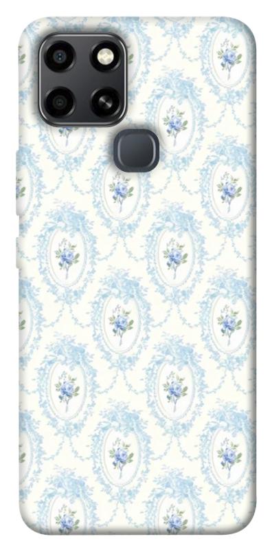 Чехол itsPrint Голубая классика для Infinix Smart 6, паттерн, купить оптом с доставкой