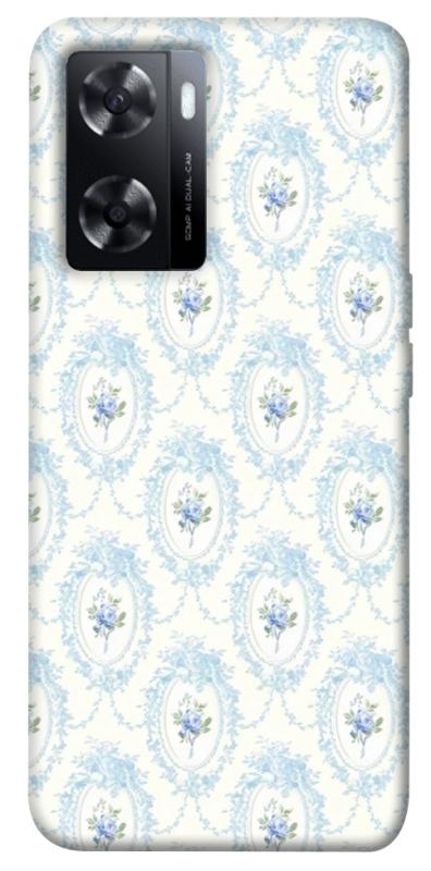 Чехол itsPrint Голубая классика для Oppo A57s, паттерн, купить оптом с доставкой