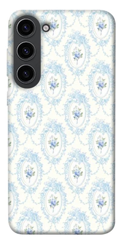 Чехол itsPrint Голубая классика для Samsung Galaxy S23, паттерн, купить оптом с доставкой