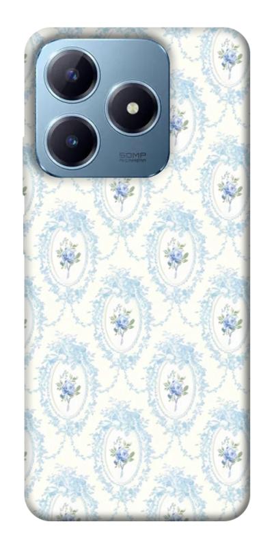 Чехол itsPrint Голубая классика для Realme C63 4G, паттерн, купить оптом с доставкой