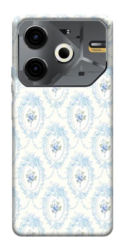 Чехол itsPrint Голубая классика для TECNO Pova 6 Neo (LI6), паттерн, купить оптом с доставкой