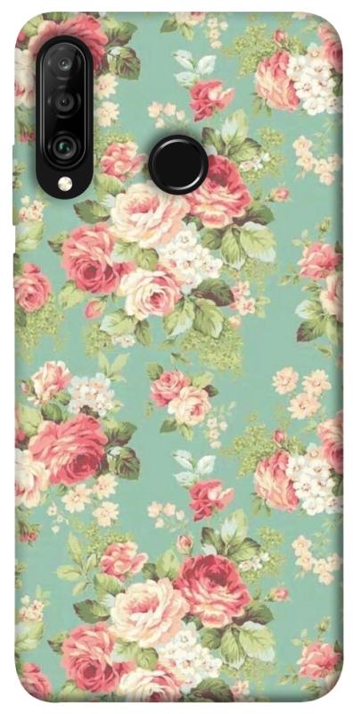 Чехол itsPrint Vintage Mint для Huawei P30 lite, паттерн, купить оптом с доставкой