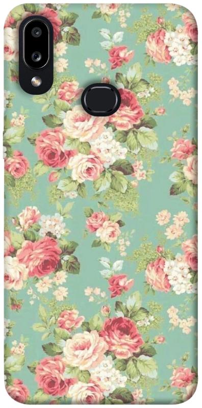 Чехол itsPrint Vintage Mint для Samsung Galaxy A10s, паттерн, купить оптом с доставкой