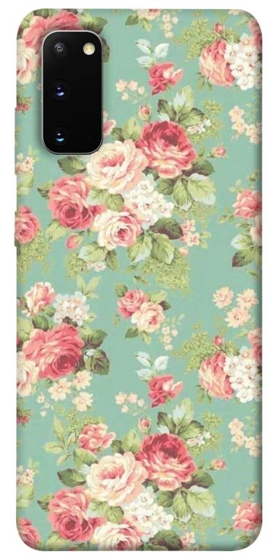 Чехол itsPrint Vintage Mint для Samsung Galaxy S20, паттерн, купить оптом с доставкой