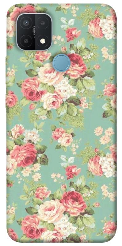 Чехол itsPrint Vintage Mint для Oppo A15s / A15, паттерн, купить оптом с доставкой