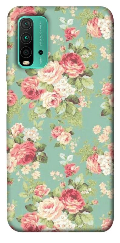 Чехол itsPrint Vintage Mint для Xiaomi Redmi Note 9 4G / Redmi 9 Power / Redmi 9T, паттерн, купить оптом с доставкой