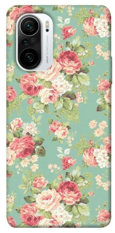 Чехол itsPrint Vintage Mint для Xiaomi Redmi K40 / K40 Pro / K40 Pro+ / Poco F3, паттерн, купить оптом с доставкой