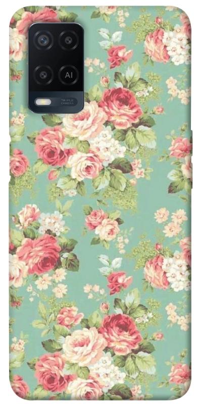 Чехол itsPrint Vintage Mint для Oppo A16s / A16, паттерн, купить оптом с доставкой