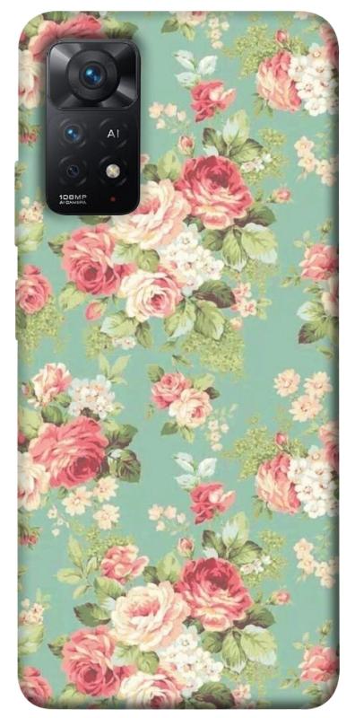 Чехол itsPrint Vintage Mint для Xiaomi Redmi Note 11 Pro 4G/5G, паттерн, купить оптом с доставкой