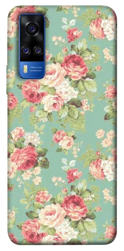 Чехол itsPrint Vintage Mint для Vivo Y51a, паттерн, купить оптом с доставкой