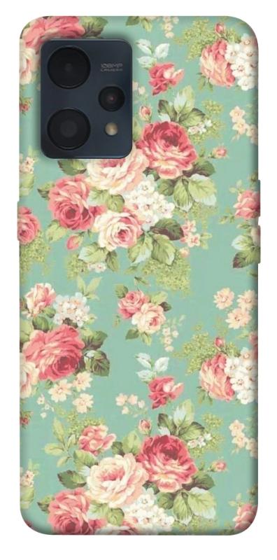 Чехол itsPrint Vintage Mint для Realme 9 4G / 9 Pro+, паттерн, купить оптом с доставкой